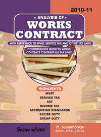 ANALYSIS OF WORKS CONTRACT